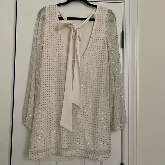 BHLDN Angeline Tie-Back Mini Dress (NWT) - Picture 2 of 10